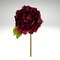 Burgundy Glitter Peony Stem – 21” Artificial Flower for Holiday & Home Decor-XS867505